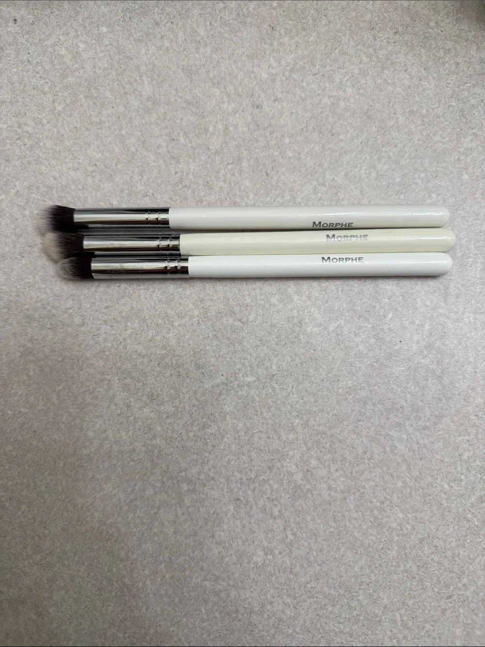 Morphe White Eye Brush Trio – Precision Blending Set